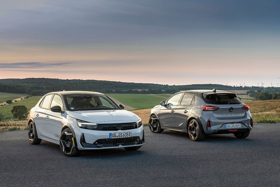 Opel Corsa GSE eléctrico con llantas deportivas de 18 pulgadas